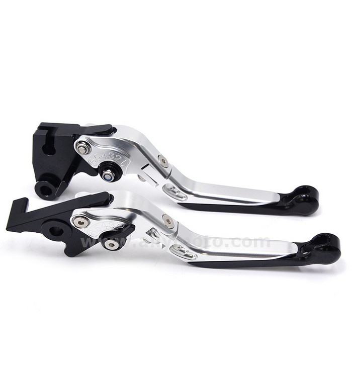 008 Silver Folding CNC Motorbike Brakes Clutch Levers For Honda CBR900RR NC700 S X